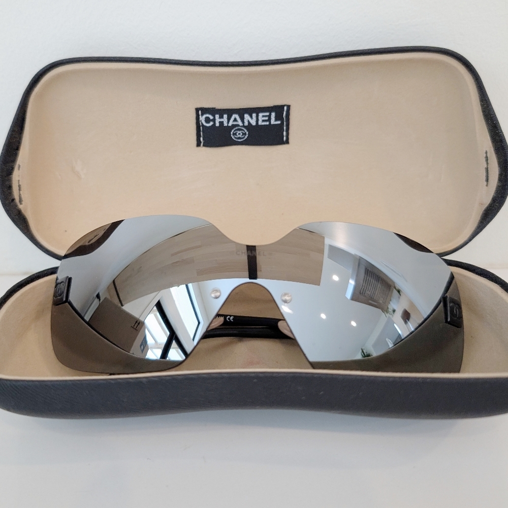 Chanel Silver Sunglasses